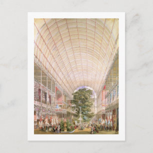 Great Exhibition of 1851. Decoration of the transe Postcard