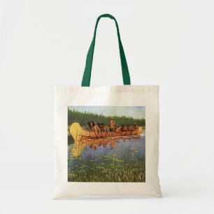 Great Explorers by Remington, Vintage Pioneers Tote Bag