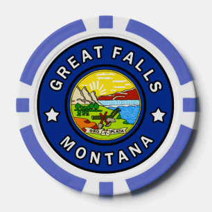 Great Falls Montana Poker Chips