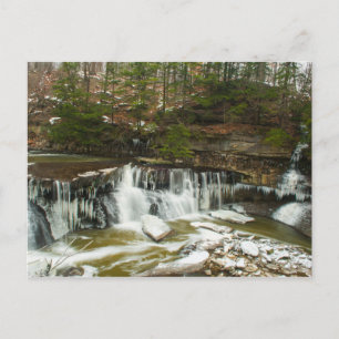 Great Falls of Tinker Creek in Winter, Ohio Postcard