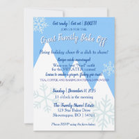 Great Family Bake Off Invitation | No border