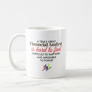 Great Financial Analyst Personalized Name Gift Coffee Mug
