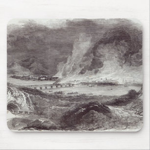 Great Fire at Pittsburgh Mouse Pad