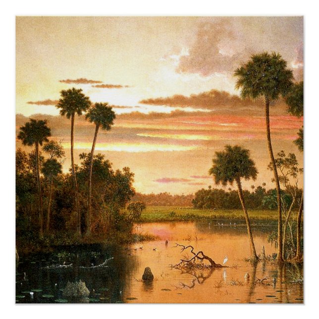 Great Florida Sunset, fine art, Poster (Front)