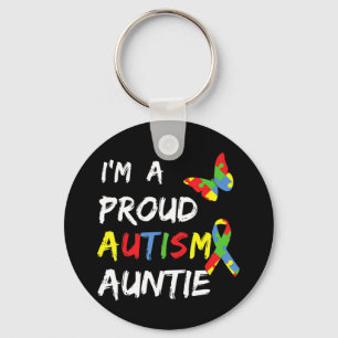 Great for Aunt to show Support & Love In April for Key Ring