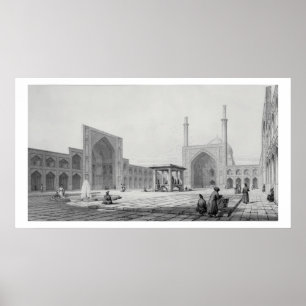 Great Friday Mosque (Masjid-i Djum-ah) in Isfahan, Poster
