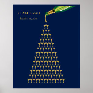 Great Gatsby Art Deco wedding signing guest book