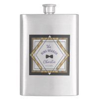 Great Gatsby Gold White Art Deco RING BEARER