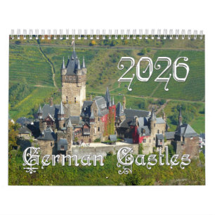 Great German Castles 2026 Calendar