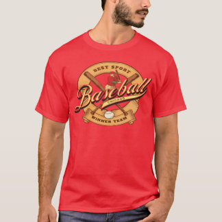 Great Gift for Baseball Lovers Best Sport Fans fam T-Shirt