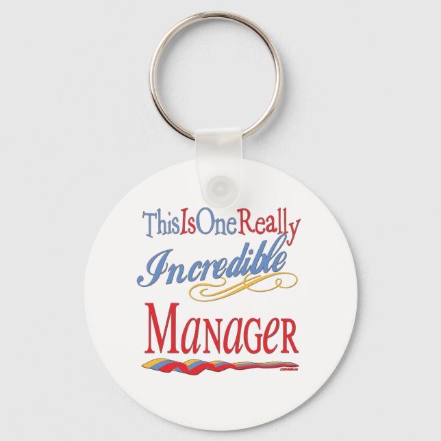 Great Gifts For Boss Key Ring (Front)