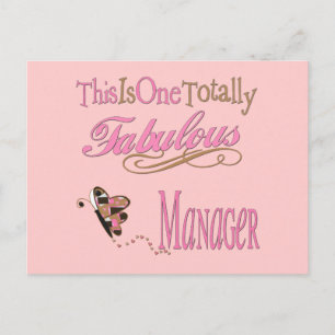 Great Gifts For Boss Postcard