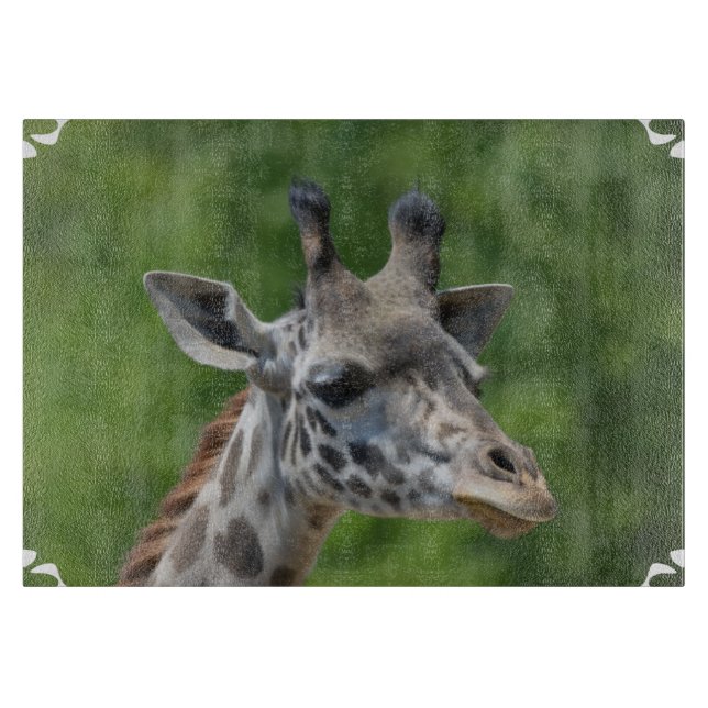 Great Giraffe Cutting Board (Front)