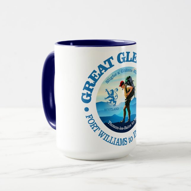 Great Glen Way (C) Mug (Front Left)
