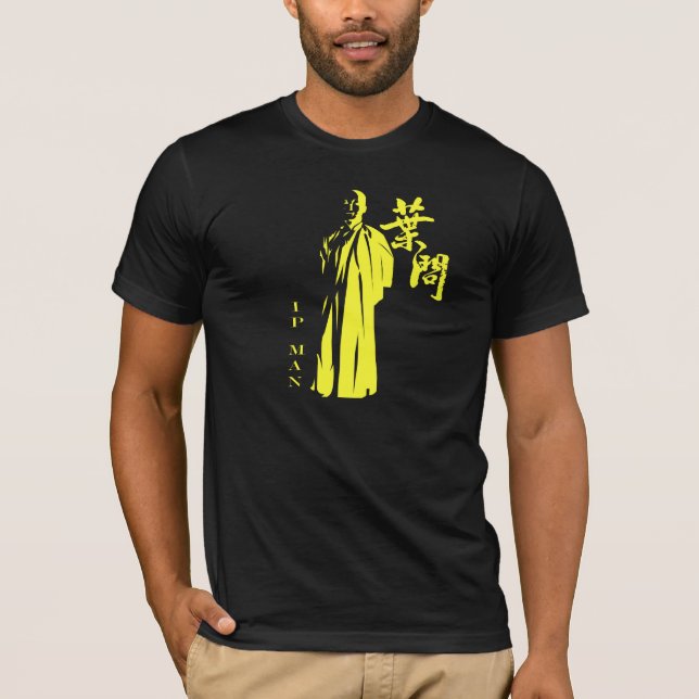 "Great Grand Master" Ip Man - Wing Chun System T-Shirt (Front)