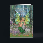 Great Granddaughter Birthday Card - Angelica Fanta<br><div class="desc">Great Granddaughter Birthday Card - Angelica Fantasy Woodland Fairy</div>