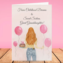 Great Granddaughter Sweet Sixteen Girl Jeans 
