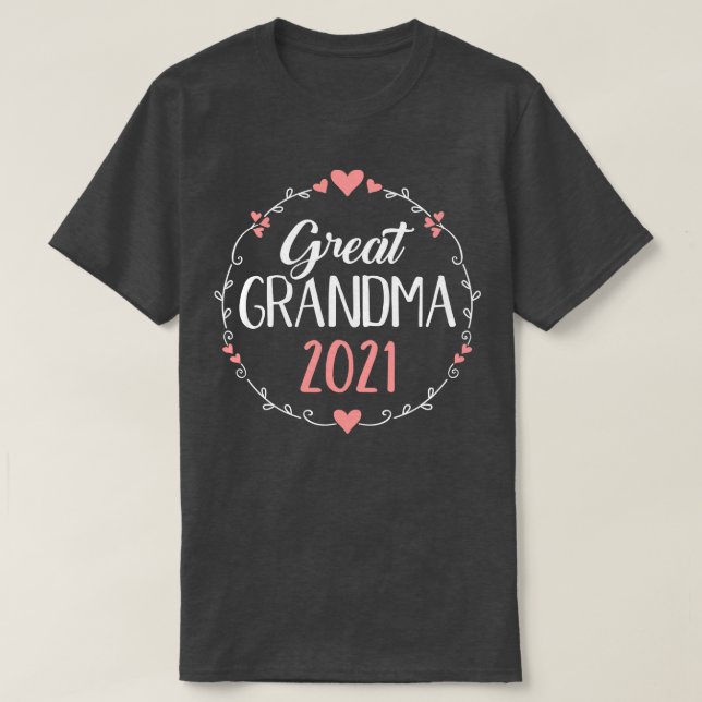 Great Grandma 2021 T-Shirt (Design Front)