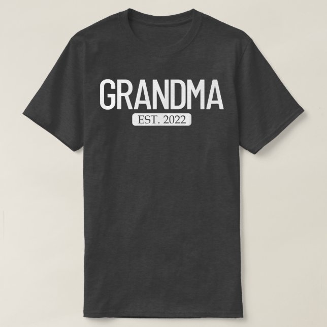 Great Grandma 2022 Loading For Pregnancy Announcem T-Shirt (Design Front)