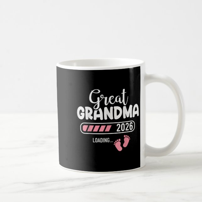 Great Grandma 2026 Loading  Coffee Mug (Right)