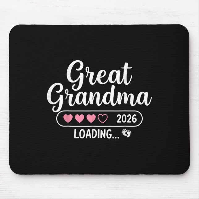 Great Grandma 2026 Loading  Mouse Pad (Front)
