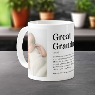 Great Grandma Definition 2 Photo Coffee Mug