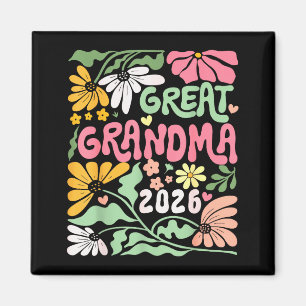 Great Grandma Est. 2026 Promoted To Great Grandma Magnet