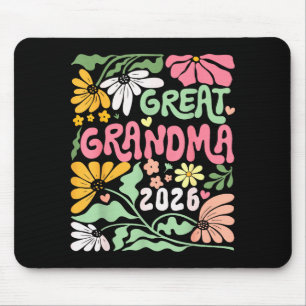 Great Grandma Est. 2026 Promoted To Great Grandma  Mouse Pad
