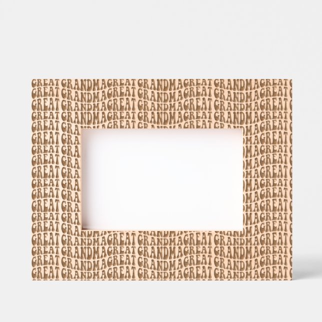 Great Grandma  Etched Frames (Front)