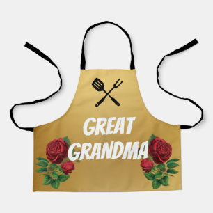 Great grandma gold apron