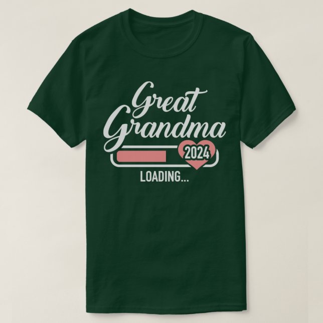 Great grandma loading 2024 T-Shirt (Design Front)