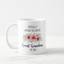 Great Grandma Mug 2023, Great Grandparents 2023