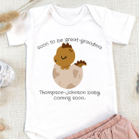 Great Grandma New Baby Announcement Custom Reveal