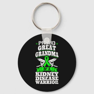 Great Grandma Of A Kidney Disease Warrior Renal Ck Key Ring