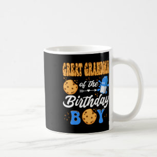 Great Grandma Of The Birthday Boy Milk Cookies 1st Coffee Mug