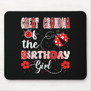 Great Grandma Of The Birthday Girl - Family Mouse Pad