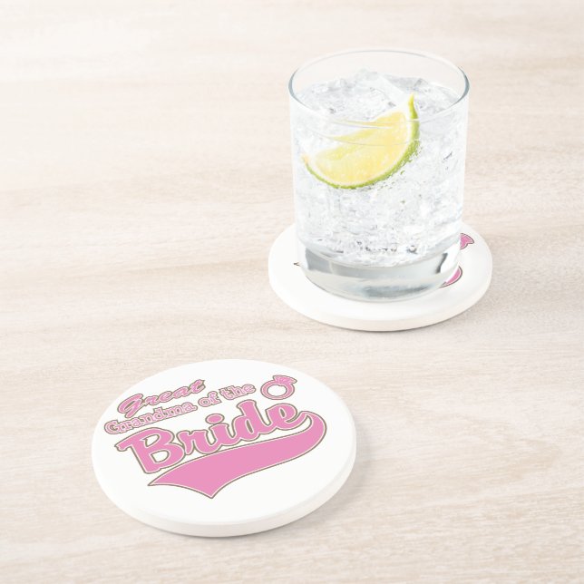 Great Grandma of the Bride Coaster (Side)