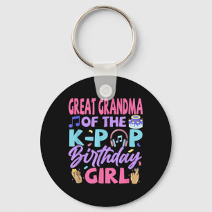 Great Grandma of The K-Pop Birthday Girls Korean Key Ring