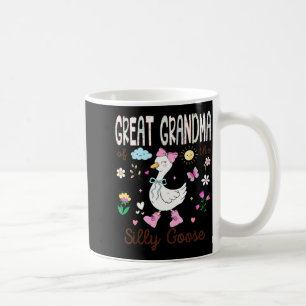 Great Grandma of The Silly Goose 1st Birthday Girl Coffee Mug