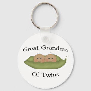 Great Grandma Of Twin Key Ring