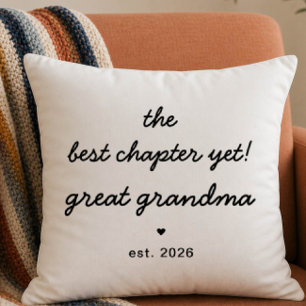 Great Grandma Pillow Best Chapter Yet