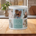 GREAT GRANDMA 'the most loved' Photo Collage Coffee Mug<br><div class="desc">Who doesn't love a great cup of coffee,  especially when served in a mug that holds so many fond memories? This 'Grandma' mug showcases 9 of your beloved photos and can be customised to suit your preference. It's not just a coffee mug,  it's a treasure chest of memories.</div>