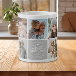 GREAT GRANDMA 'the most loved' Photo Collage Coffee Mug<br><div class="desc">Who doesn't love a great cup of coffee,  especially when served in a mug that holds so many fond memories? This 'Grandma' mug showcases 9 of your beloved photos and can be customised to suit your preference. It's not just a coffee mug,  it's a treasure chest of memories.</div>