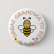 Great Grandma To Be Sweet As Can Bee