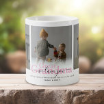 Great Grandma 'We Love You' 3 Photo Collage  Coffee Mug<br><div class="desc">Great Grandma's are wonderful and hold a special place in our hearts. Create your own photo coffee mug with three of your favourite pictures for your great grandma! The photo template is set up for you to add your photos, which are displayed in square instagram format. The modern design features...</div>