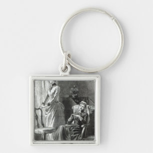 Great-Grandmamma Severan by Leslie Keith Key Ring