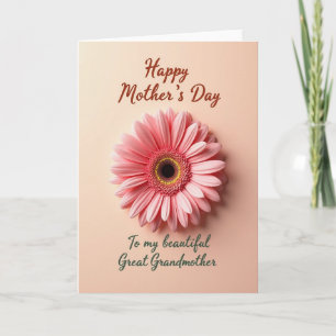 Great Grandmother Mothers Day Card