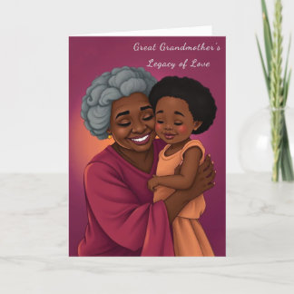 Great Grandmother Mother's Day Card