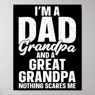 Great Grandpa Art For Great Grandfather Men Grandp Poster
