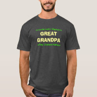 GREAT GRANDPA Customisable T-Shirt